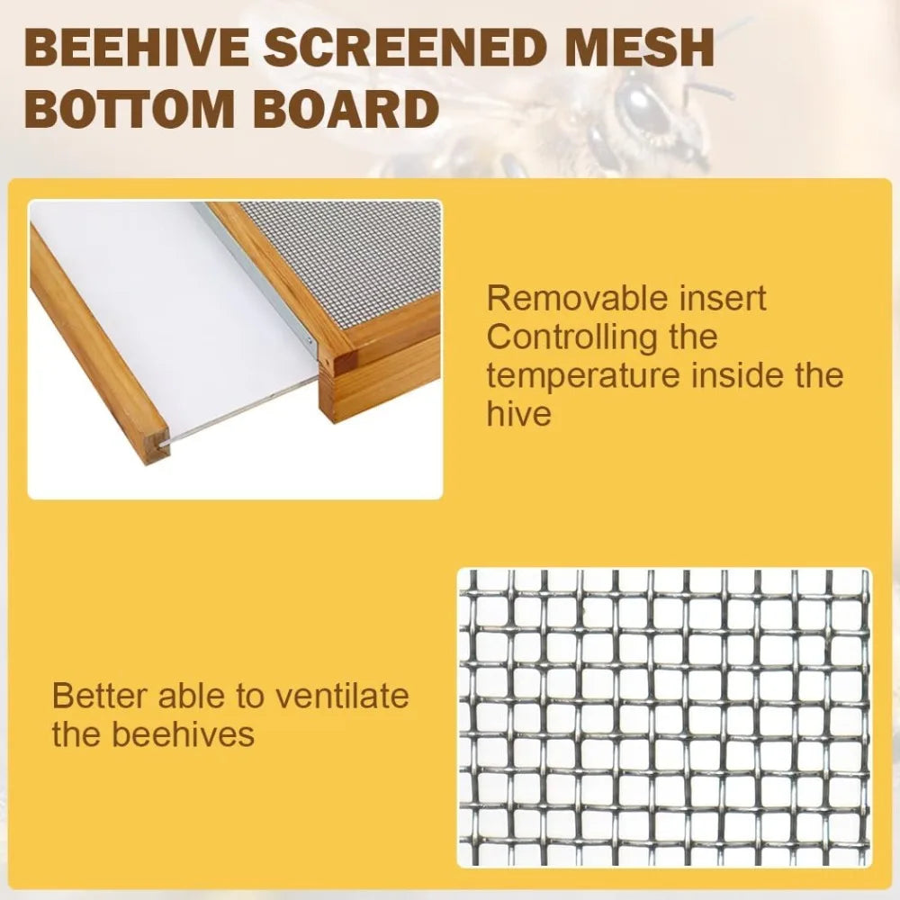 Complete Beekeeping Kit with Beeswax Dipped Hive Boxes