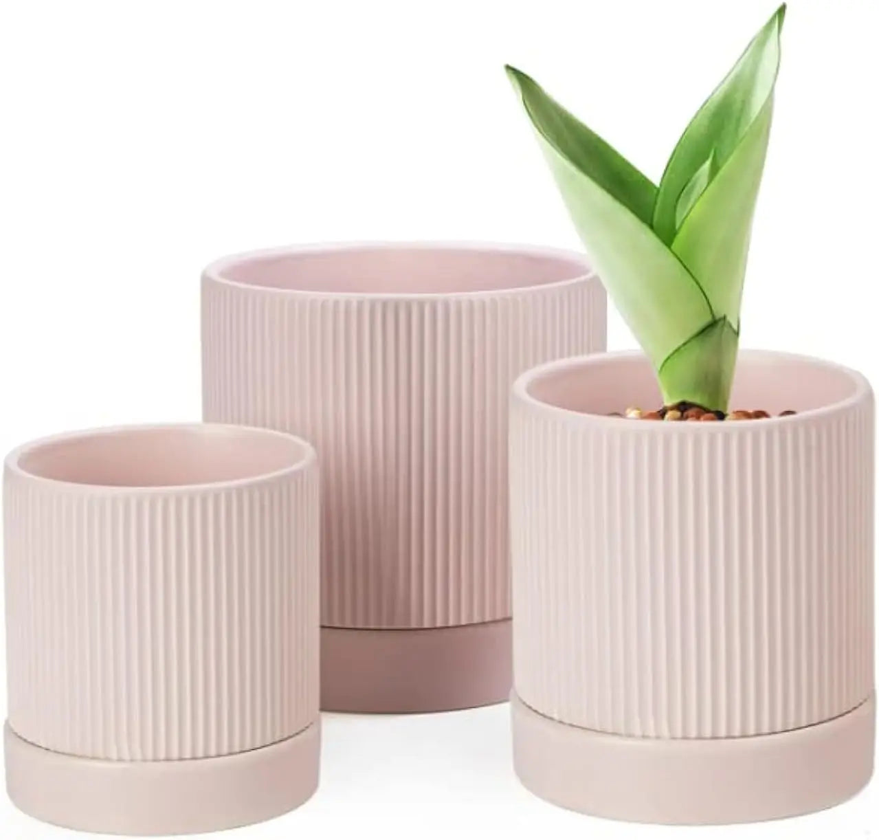 Ceramic Planter Pots Set for Indoor and Outdoor Plants