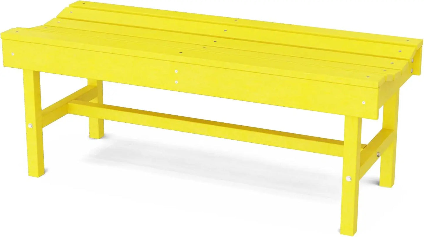 Classic Vineyard Outdoor Bench for Patio and Garden Use