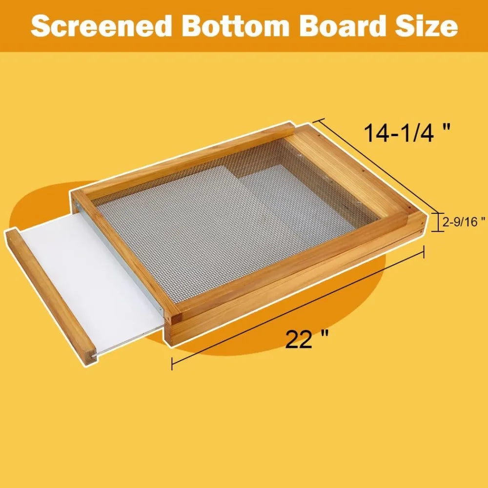 Complete Beekeeping Kit with Beeswax Dipped Hive Boxes