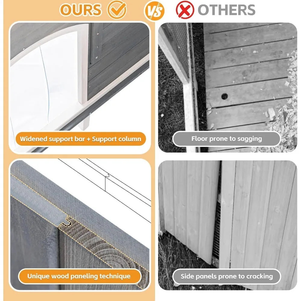 Folding Outdoor Dog House Easy Assembly Large Dogs