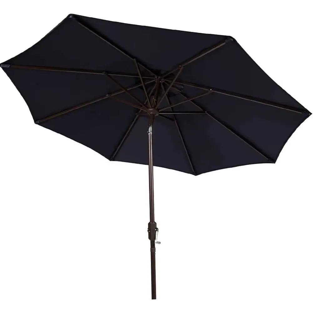Outdoor Patio Umbrella with Crank and Tilt for Sun Protection