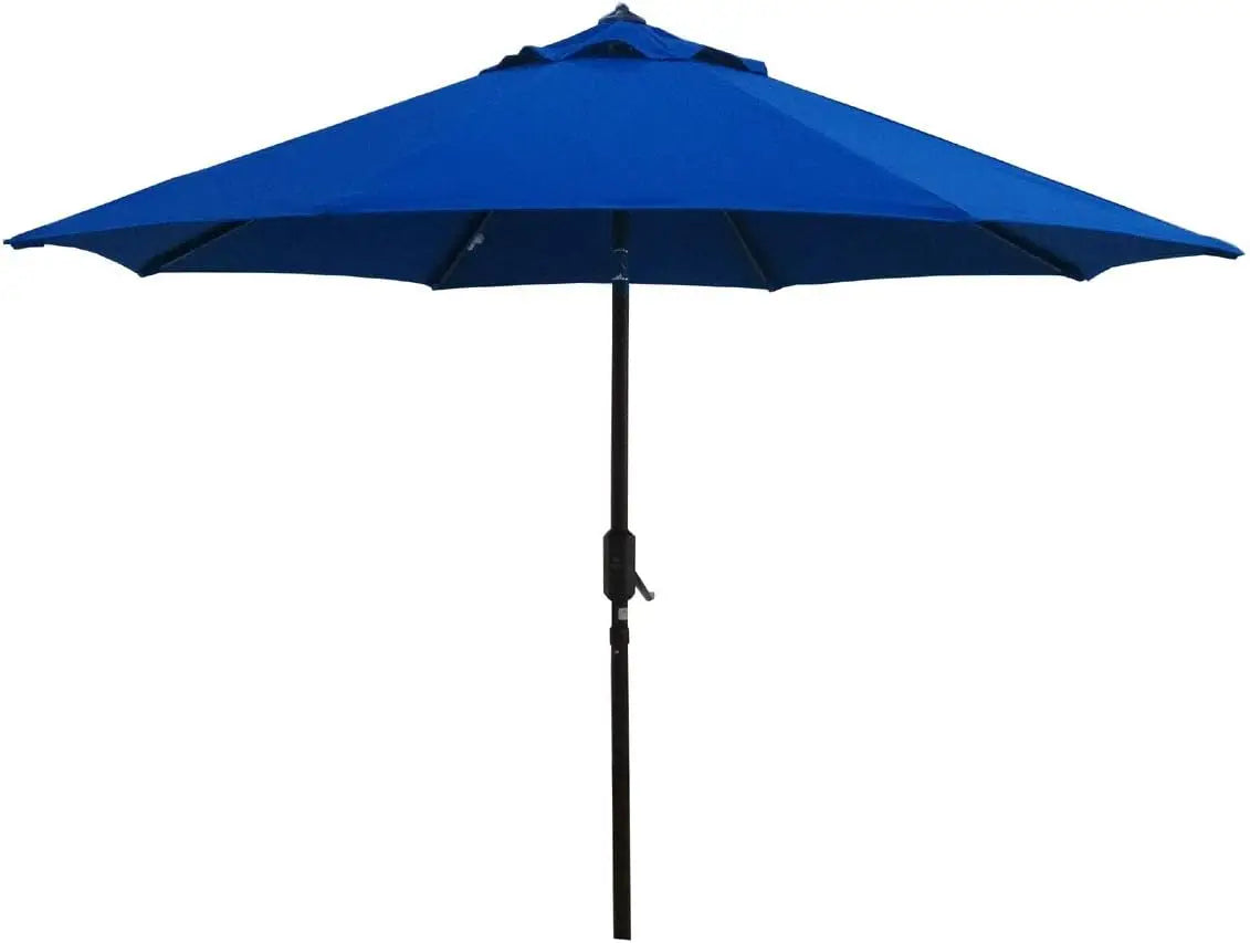 Outdoor Patio Umbrella with Crank and Tilt for Sun Protection
