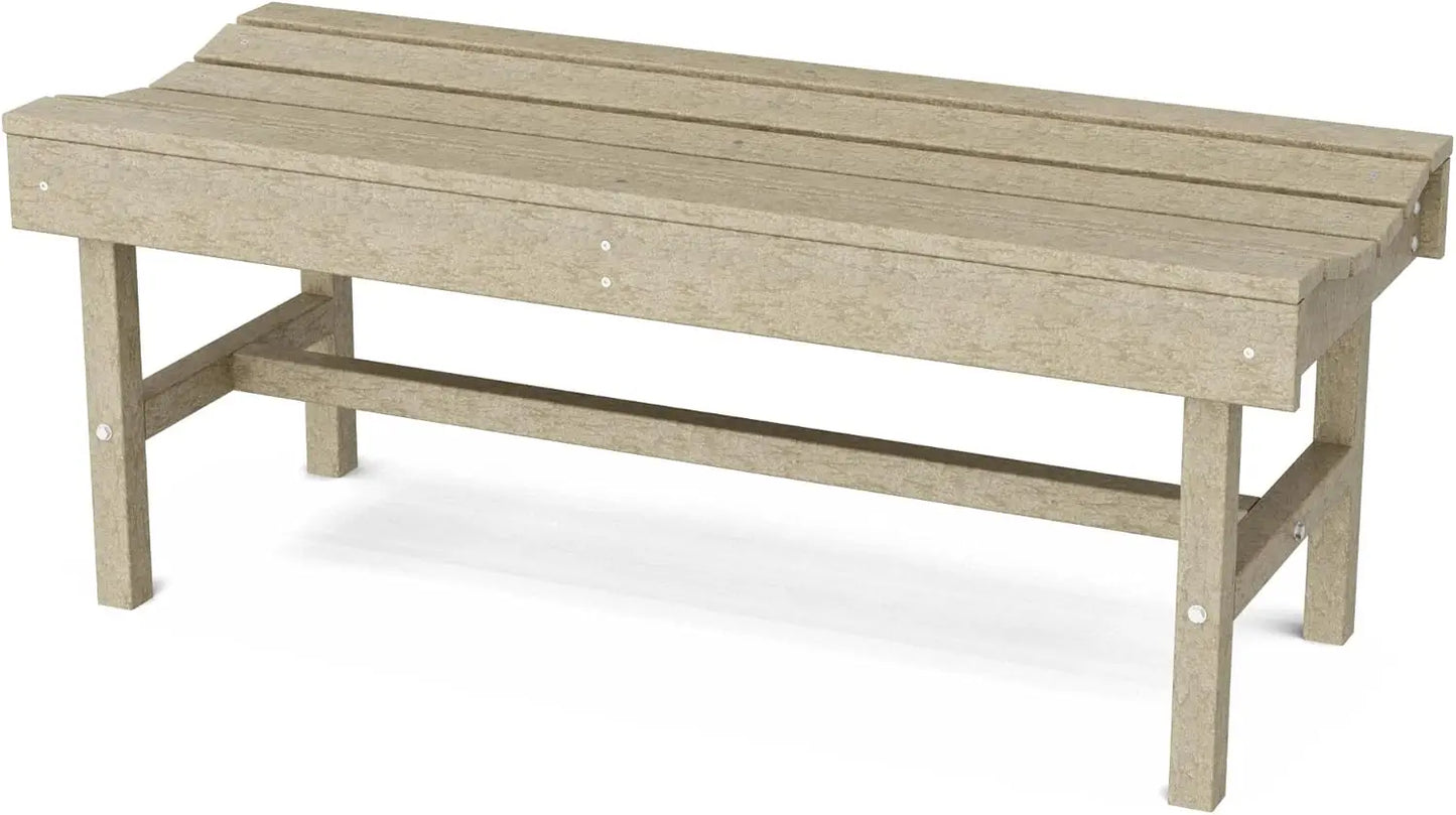 Classic Vineyard Outdoor Bench for Patio and Garden Use