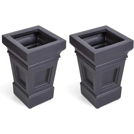 Atherton Square Planter for Outdoor Gardening and Patio Decor