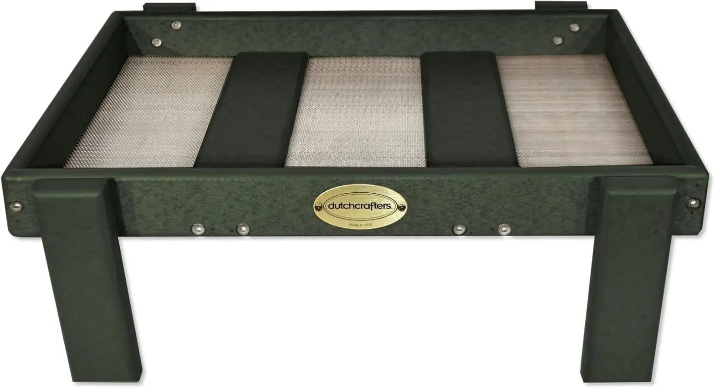 Amish Made Platform Bird Feeder for Outdoor Wild Birds