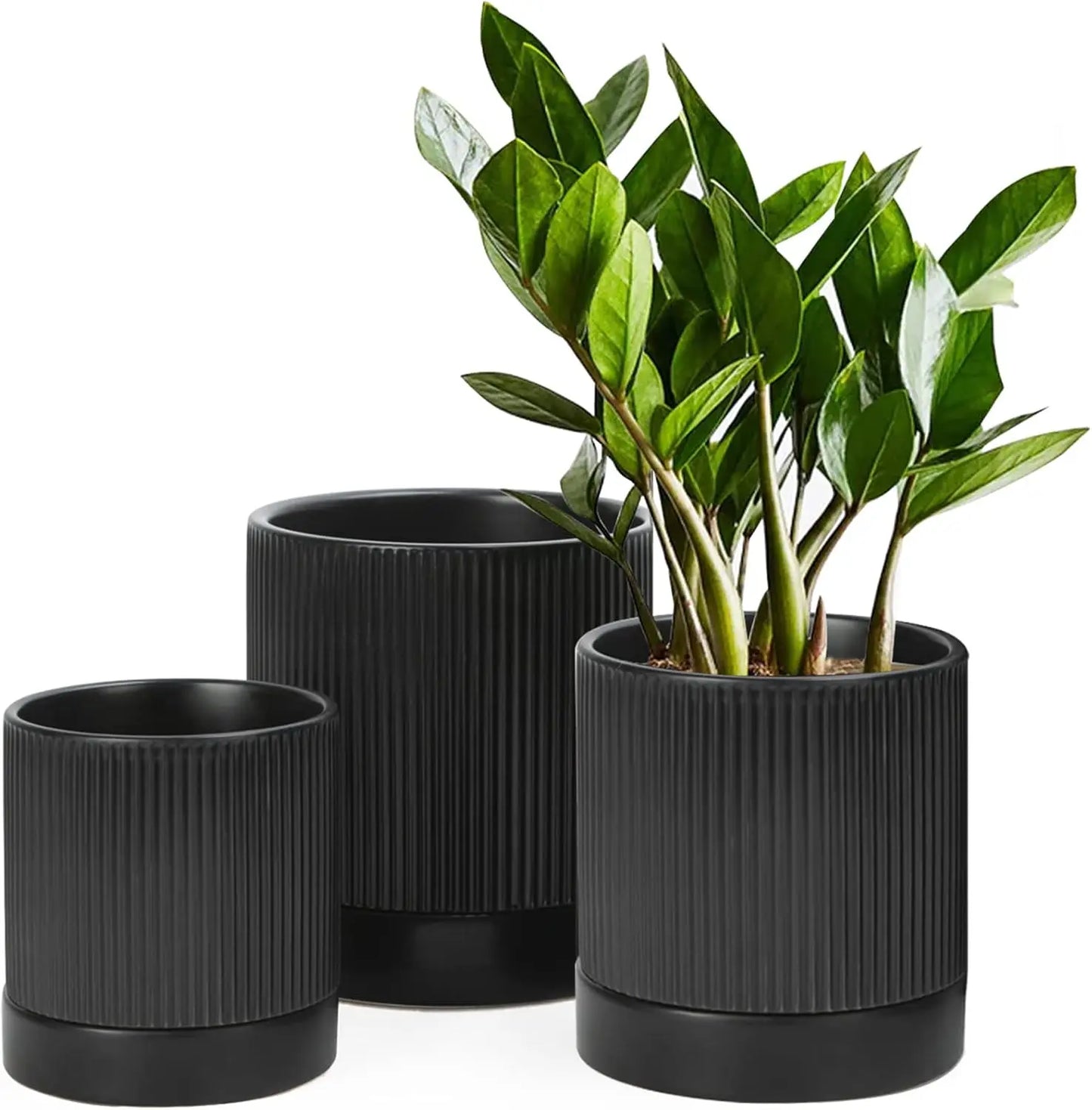 Ceramic Planter Pots Set for Indoor and Outdoor Plants