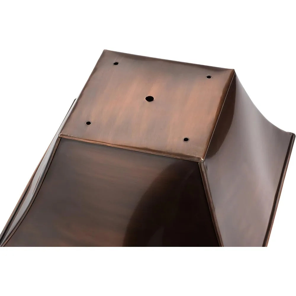 Tall Copper Decorative Planter for Indoor and Outdoor Gardens