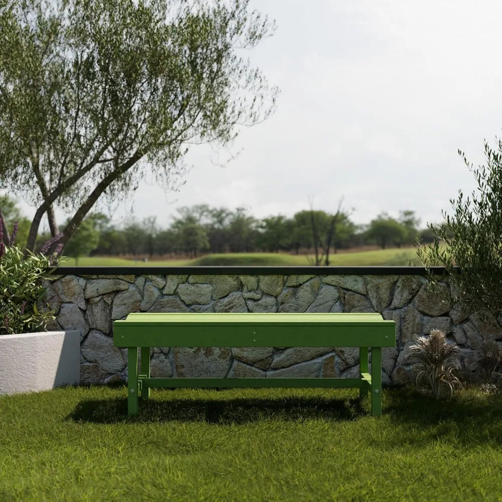 Classic Vineyard Outdoor Bench for Patio and Garden Use