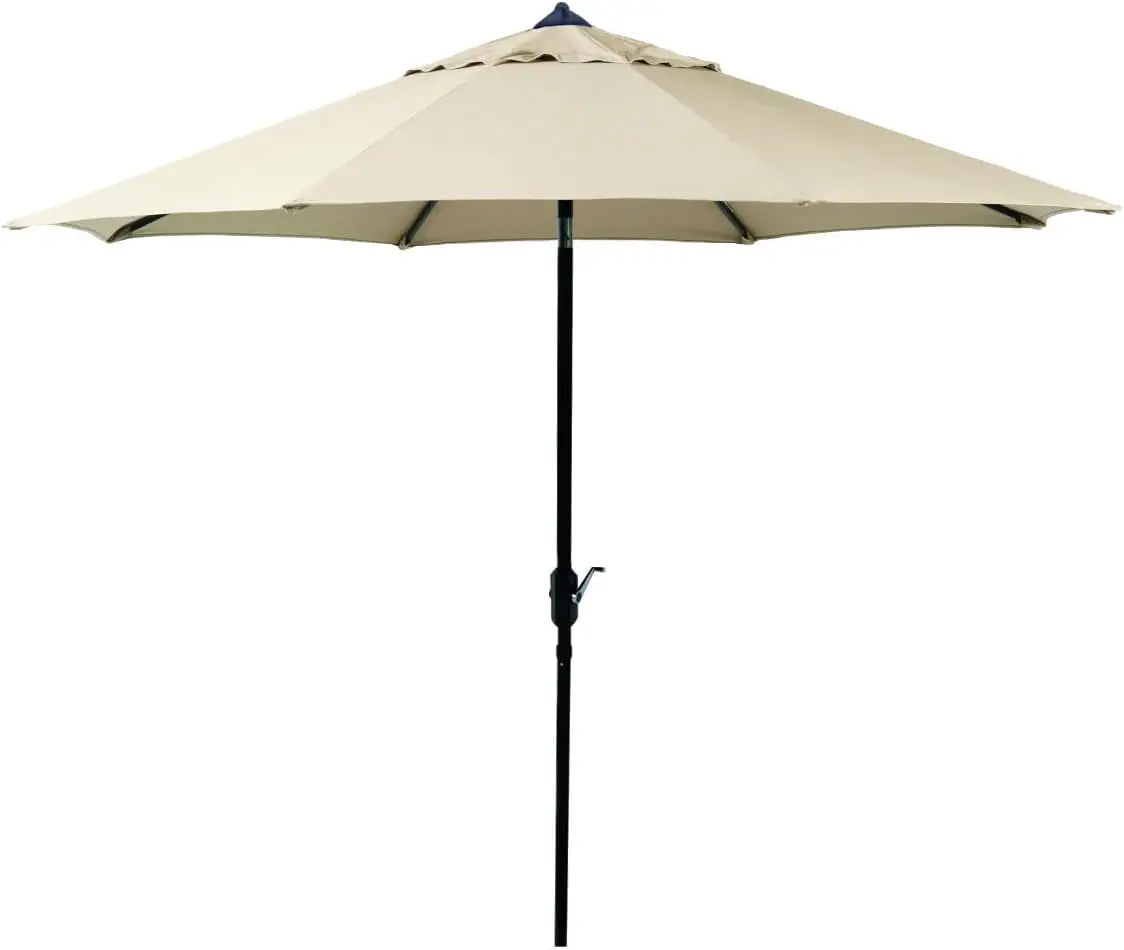 Outdoor Patio Umbrella with Crank and Tilt for Sun Protection