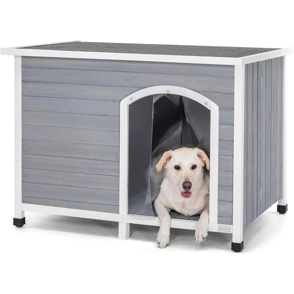 Folding Outdoor Dog House Easy Assembly Large Dogs
