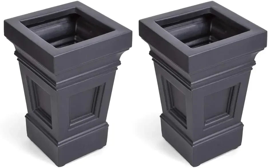 Atherton Square Planter for Outdoor Gardening and Patio Decor