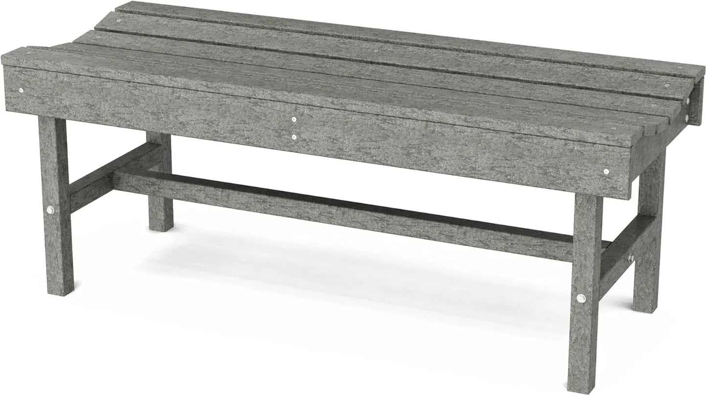 Classic Vineyard Outdoor Bench for Patio and Garden Use