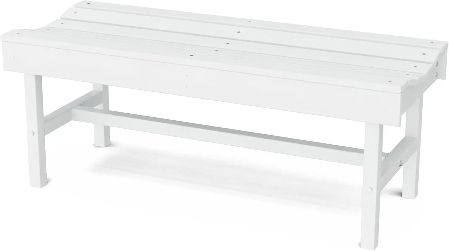 Classic Vineyard Outdoor Bench for Patio and Garden Use
