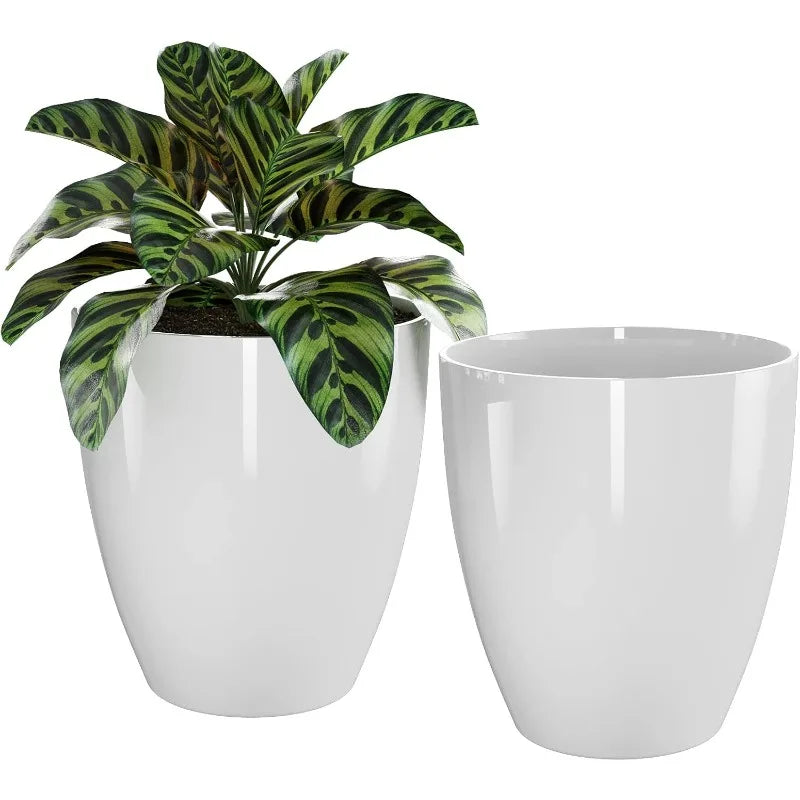 Modern Plant Pots Set for Indoor and Outdoor Decor