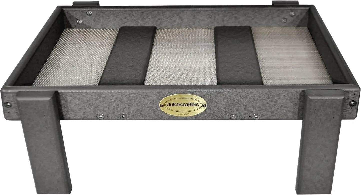 Amish Made Platform Bird Feeder for Outdoor Wild Birds