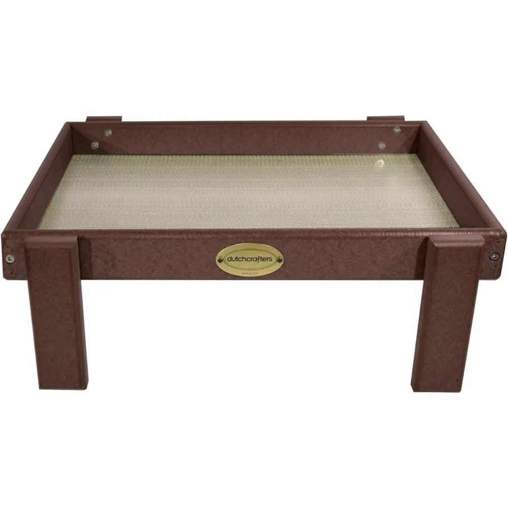 Amish Made Platform Bird Feeder for Outdoor Wild Birds