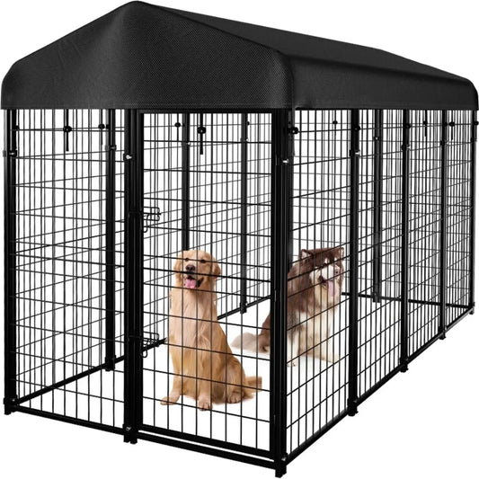 Heavy Duty Outdoor Dog Kennel Pet Playpen for All Breeds