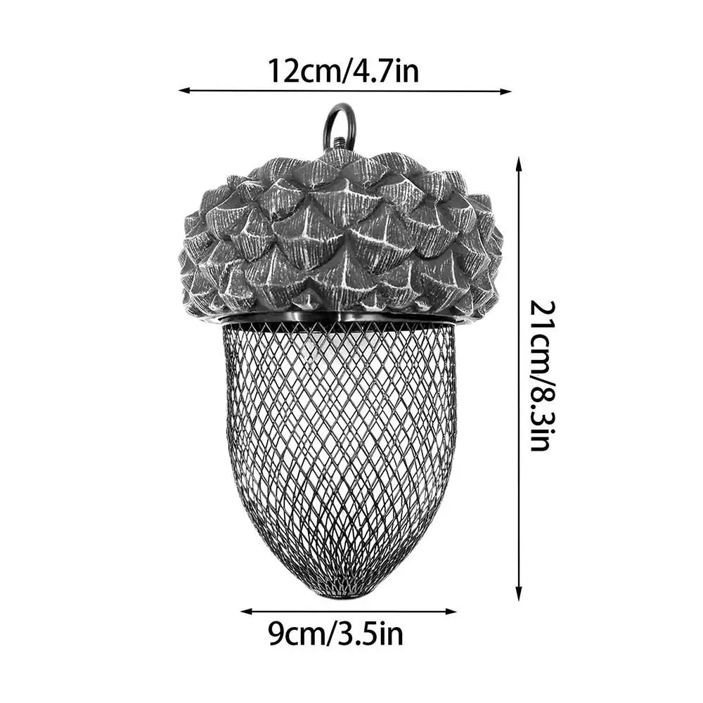 Acorn Bird Feeder Natural Hanging Bird House for Wildlife