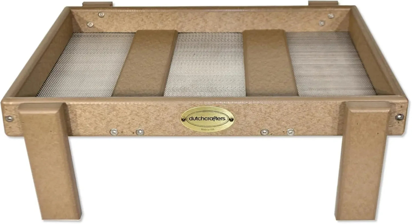 Amish Made Platform Bird Feeder for Outdoor Wild Birds