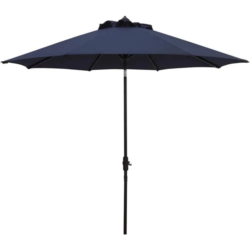 Outdoor Patio Umbrella with Crank and Tilt for Sun Protection