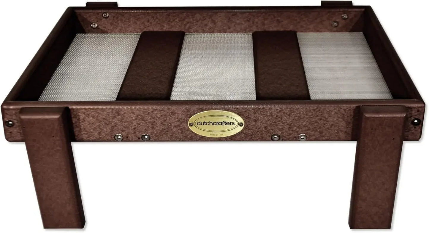 Amish Made Platform Bird Feeder for Outdoor Wild Birds