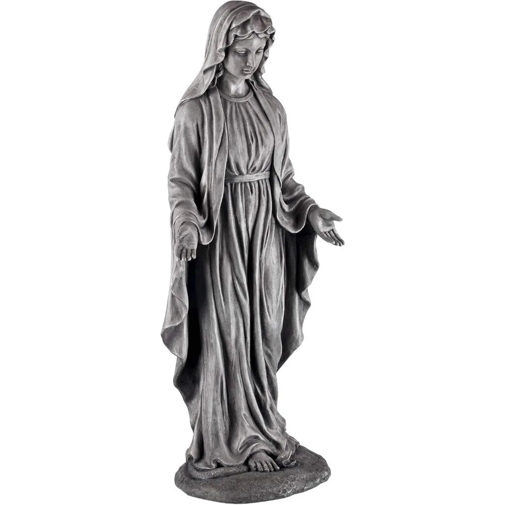 Virgin Mary Statue for Sacred Outdoor Garden Decoration