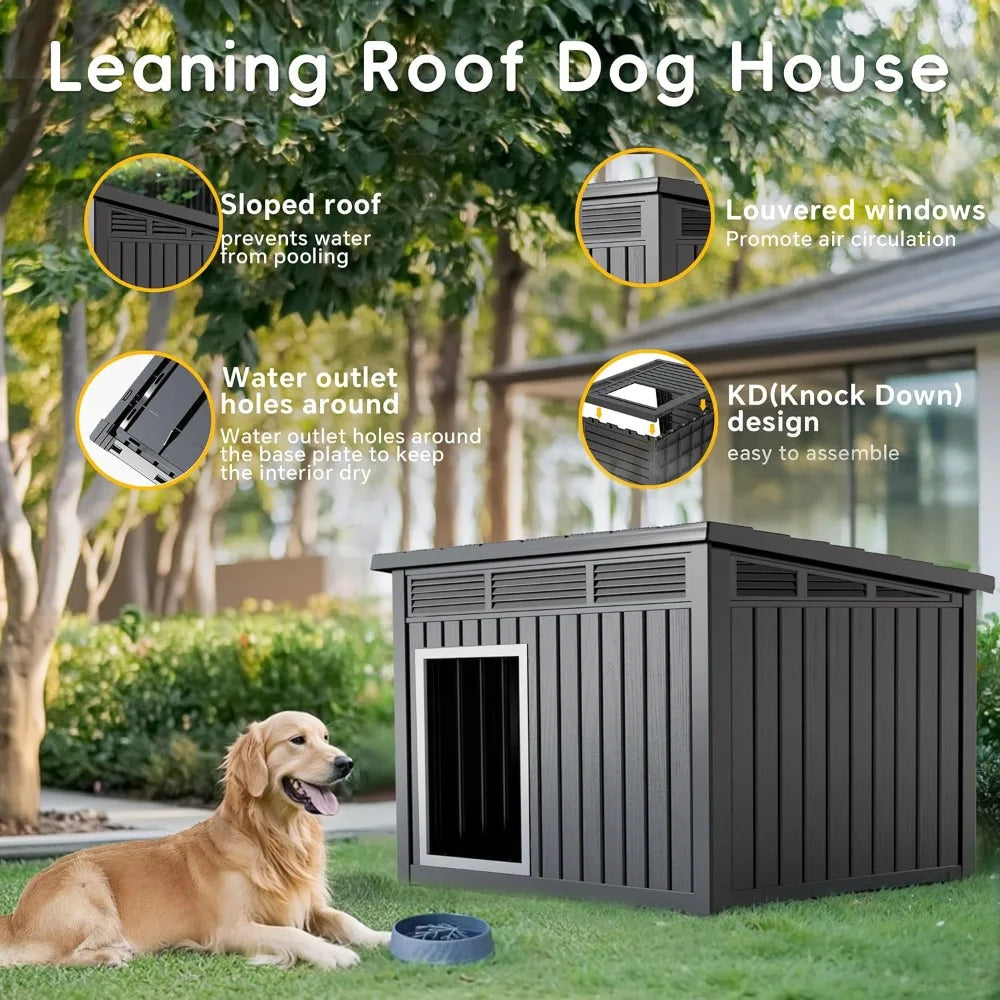 Weatherproof Dog House for Indoor and Outdoor Use