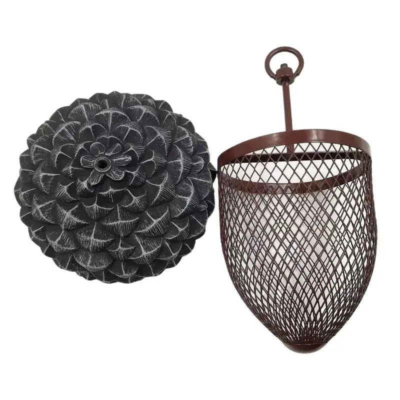 Acorn Bird Feeder Natural Hanging Bird House for Wildlife