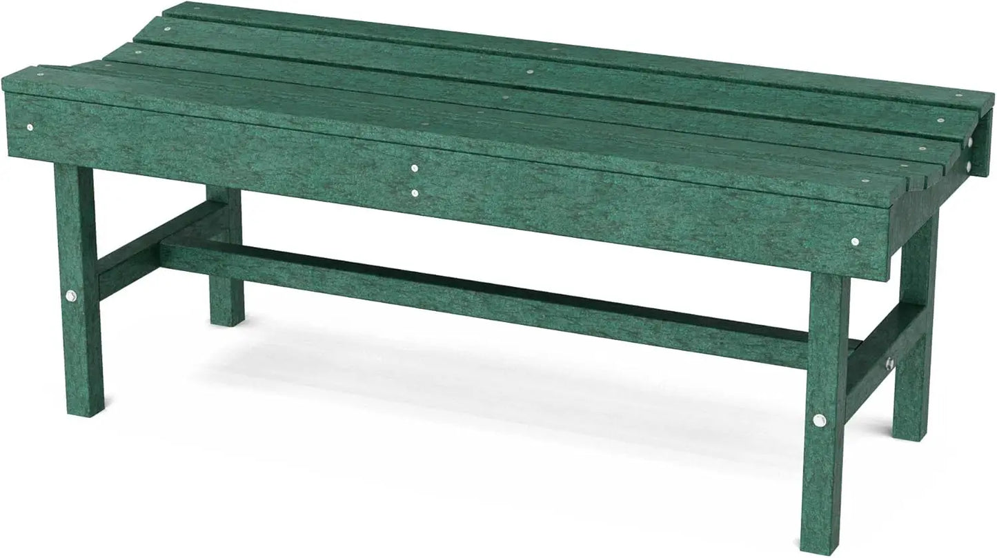Classic Vineyard Outdoor Bench for Patio and Garden Use